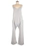 Shein 100% Polyester Solid Gray Jumpsuit Size 8 - 10 - photo 1