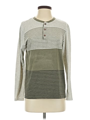 Carbon Long Sleeve Henley (view 1)
