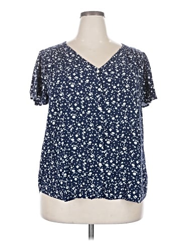 Chaps Short Sleeve Blouse (view 1)