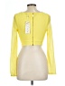 Wow Couture 100% Polyester Yellow Long Sleeve Top Size L - photo 2