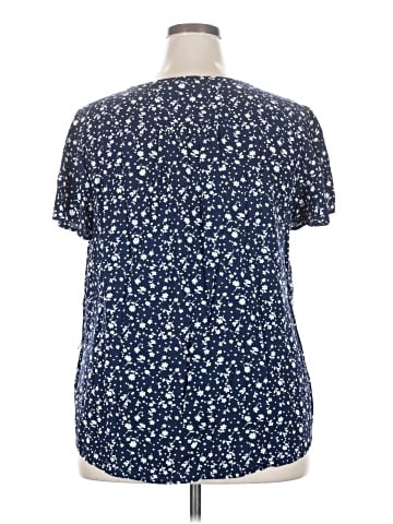 Chaps Short Sleeve Blouse (view 2)