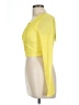 Wow Couture 100% Polyester Yellow Long Sleeve Top Size L - photo 5