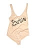 HaoDuoYi Tan Bodysuit Size S - photo 1