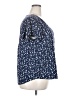 Chaps 100% Viscose Stars Blue Short Sleeve Blouse Size XXL - photo 4