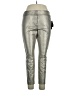 Alfani Metallic Gold Silver Active Pants Size 16 Petite - photo 1
