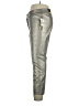 Alfani Metallic Gold Silver Active Pants Size 16 Petite - photo 5