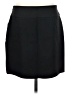 Ann Taylor LOFT Solid Black Casual Skirt Size 4 - photo 2