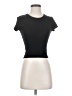 Wesley Black Short Sleeve Turtleneck Size XS - photo 1