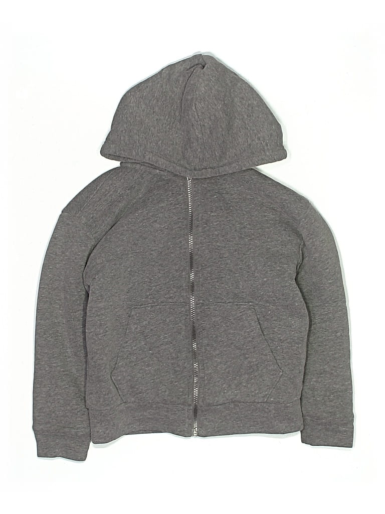 Pre-owned Old Navy Kids' Zip Up Hoodie In Gray