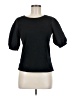 On 34th Black Short Sleeve Top Size M - photo 1