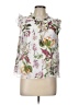 Bailey 44 Floral White Sleeveless Blouse Size L - photo 1