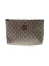 Plus Gucci 100% Coated Canvas Brown Tan Makeup Bag One size - photo 1