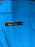 Splash Blue Short Sleeve Blouse Size M - photo 7