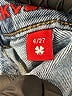 Lucky Brand Hearts Blue Jeans Size 25 waist - photo 8