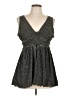 Max Studio Polka Dots Black Casual Dress Size L - photo 1