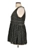 Max Studio Polka Dots Black Casual Dress Size L - photo 5