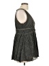 Max Studio Polka Dots Black Casual Dress Size L - photo 4