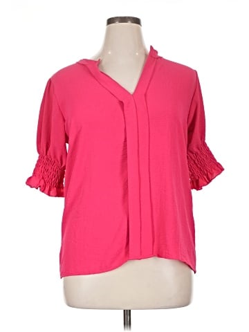 Bibi Short Sleeve Blouse (view 1)