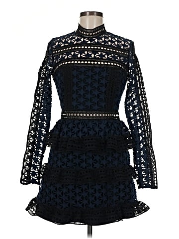 Self-Portrait Cocktail Dress (view 1)