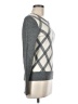 Banana Republic Argyle Gray Pullover Sweater Size M - photo 4
