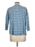 Chico's Teal 3/4 Sleeve Top Size Lg (2) - photo 2