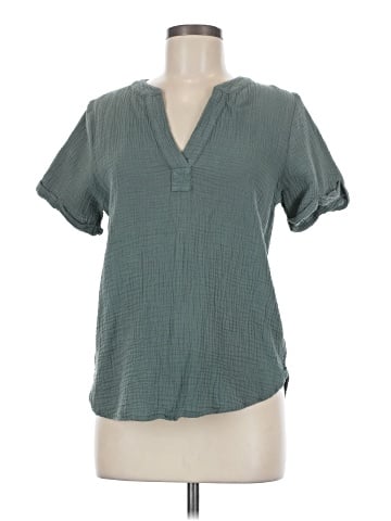Bobi Short Sleeve Blouse (view 1)