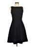 H&M Solid Black Cocktail Dress Size 8 - photo 1