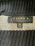 Joseph A. Color Block Gray Poncho Size M - photo 7