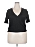 Assorted Brands Black Gray Short Sleeve Top Size XXL (estimated) - photo 1
