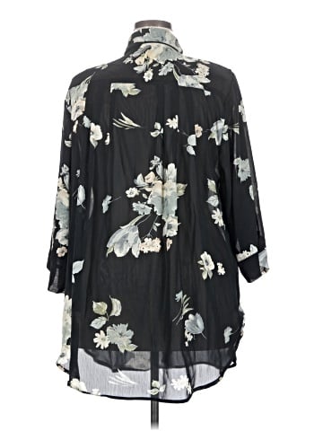 CZ Cover-Ups 3/4 Sleeve Blouse (view 2)