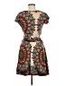 Assorted Brands Paisley Brown Cocktail Dress One size (estimated) - photo 2
