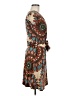 Assorted Brands Paisley Brown Cocktail Dress One size (estimated) - photo 4