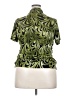 Perseption Green Short Sleeve Blouse Size 20 - photo 2