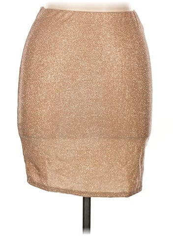 Mezzanine Faux Leather Skirt (view 1)