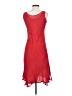 Assorted Brands 100% Rayon Red Casual Dress Size S - photo 2