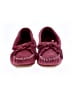 Minnetonka Burgundy Flats Size 7 - photo 2