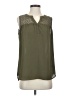 Daniel Rainn 100% Polyester Green Sleeveless Blouse Size S - photo 1