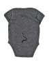 Rabbit Skins Solid Gray Short Sleeve Onesie 3-6 MO / 6 MO - photo 2