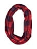 Old Navy 100% Polyester Plaid Burgundy Red Scarf One size - photo 1