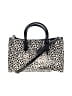 MICHAEL Michael Kors Animal Print Black Tan Leather Satchel One size - photo 1