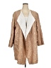 Travelers by Chico's 100% Polyester Tan Jacket Size XXL (4) - photo 1