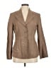 Kenar 100% Linen Brown Blazer Size 8 - photo 1