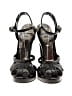 Burberry 100% Leather Black Heels Size EU 35 - photo 2