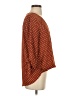 West Kei 100% Polyester Polka Dots Brown 3/4 Sleeve Blouse Size S - photo 4