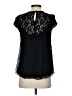 Nanette Lepore Black Short Sleeve Blouse Size 2 - photo 2
