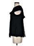 Nanette Lepore Black Short Sleeve Blouse Size 2 - photo 5