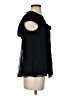 Nanette Lepore Black Short Sleeve Blouse Size 2 - photo 4