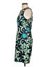 Connected Apparel Paisley Teal Cocktail Dress Size 10 - photo 5