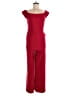 Express Solid Red Jumpsuit Size M - photo 1
