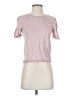 Topshop Pink Short Sleeve Top Size 4 - photo 1